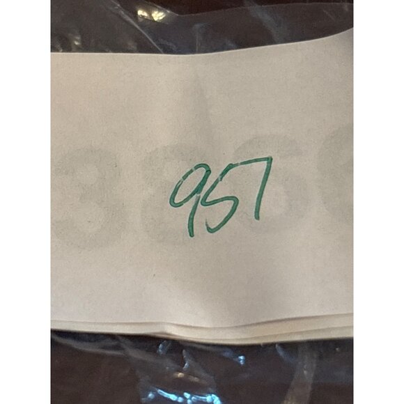 Vintage Y2K Anne Klein Stretch Gray Wool Blend Dress Pants Size 4 Pinstripe New - Picture 6 of 6